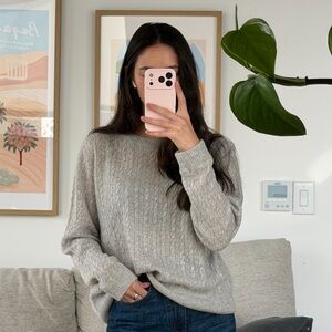 Reformation Cashmere Boyfriend Sweater